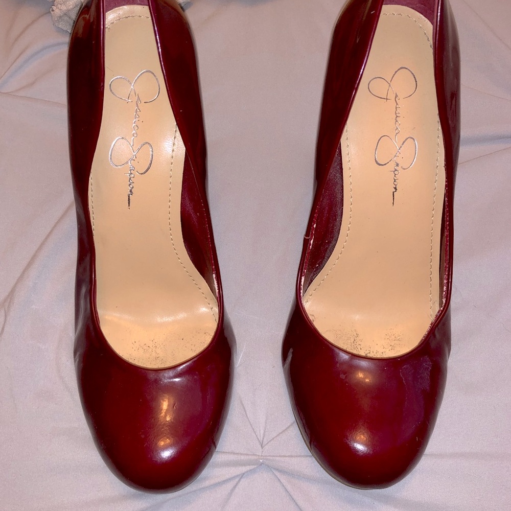 Jessica Simpson Red Pumps